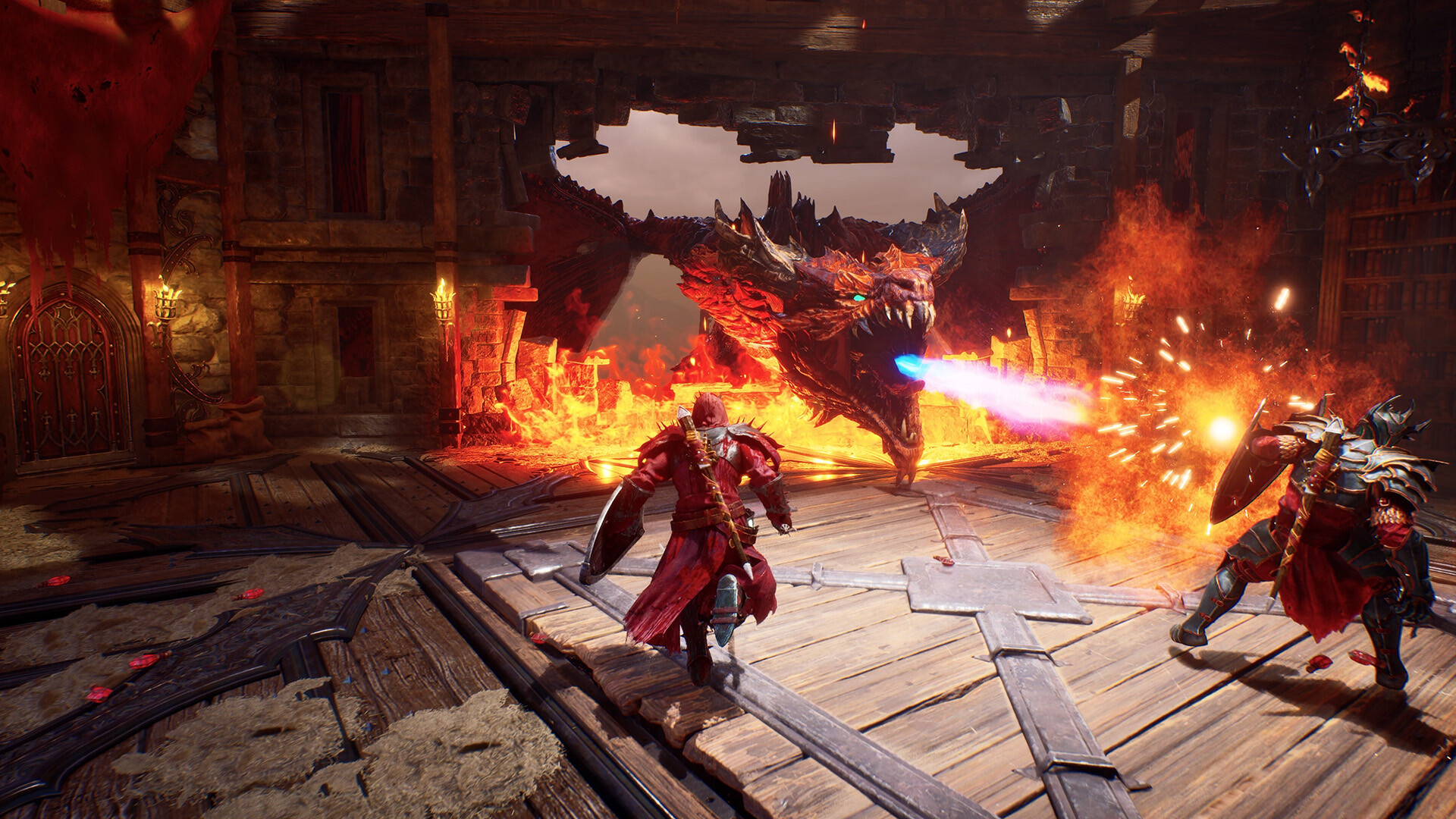 Crimson Moon system requirements - game scene